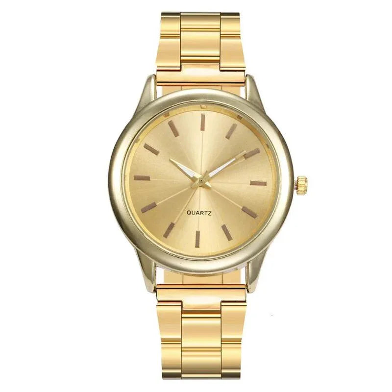 Women's Stainless Steel Quartz Movement Watch