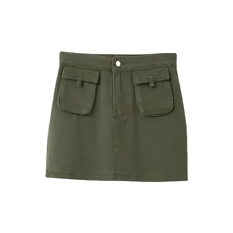 Women's Workwear A-Line High Waist Skirt