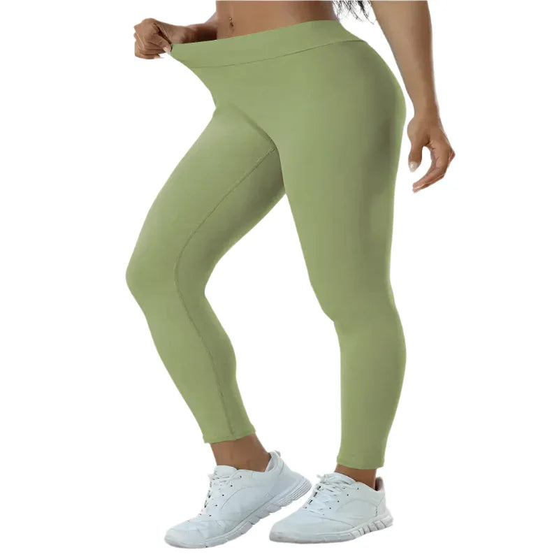 Women's Yoga Pants High Waist Lift High Elastic Tight Fitness Trousers Leggings
