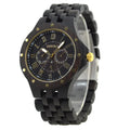 Wooden Large Dial Quartz Watch For Men