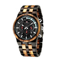 Wooden Quartz Watches With Large Dial