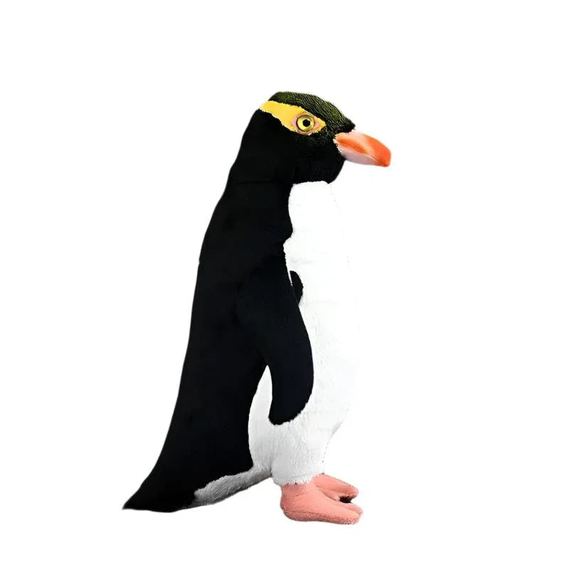 Yellow Eyed Stuffed Animal Penguin Plush Toy Doll